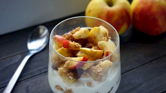 Noten appel trifle